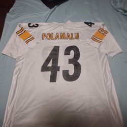 Troy Polamalu Replica Steelers JERSEY.. Super Bowl XL, Size XL 