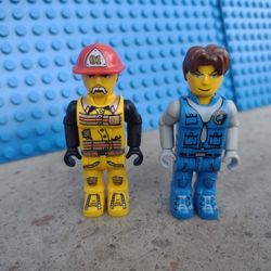 Lego Jack Stone Fire Squad Minifigure Bundle
