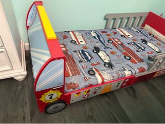 KidKraft Firetruck Toddler Bed ($200 OBO)