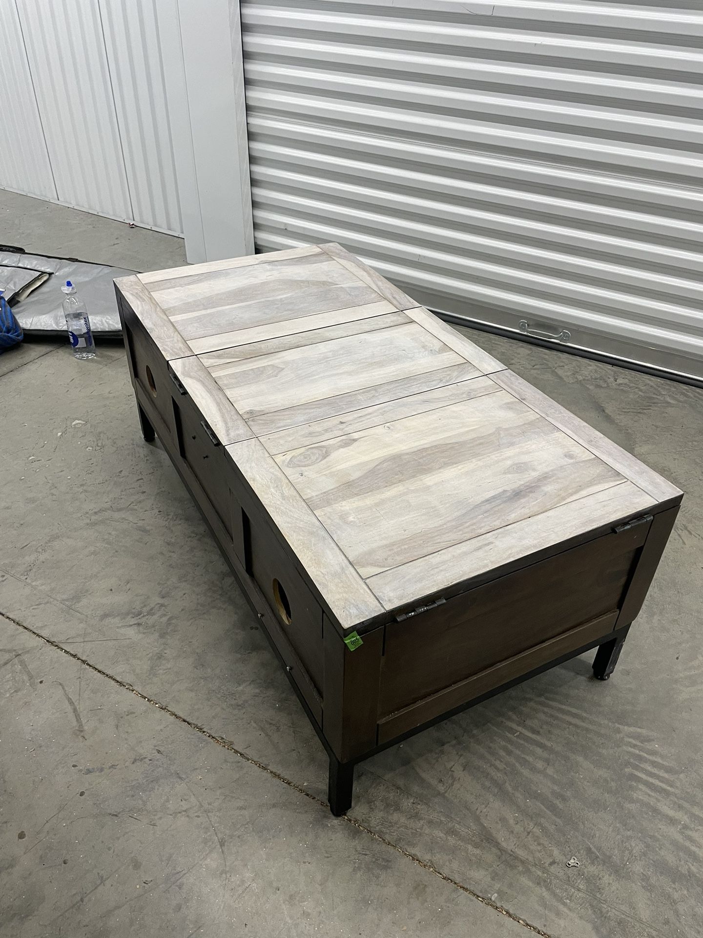 Crate And Barrel Media Console Or Coffee Table