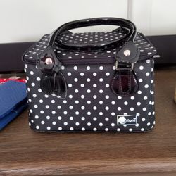 New Polka Dot Caboodle, Zipper Closure