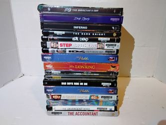4K movies  Lion King, Aladdin, Wicked, Evil Dead, Inferno, Dirty Dancing, F9, Super Mario Bros Movie,  Wakanda Forever, and more $15 each