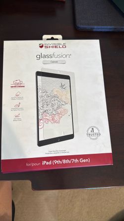iPad screen saver by Invisible Shield glassfusion Canvas