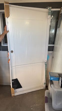 36 X 80 primed solid door