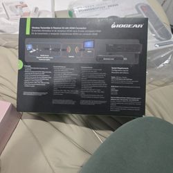 IOGEAR HDMI Wireless Transmitter & Receiver - Full HD 1080p - Up To 30ft - 5.1 Digital Audio - Plug & Play - Wirelessly Connect Laptop - Game Console 