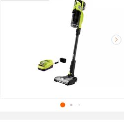 RYOBI ONE+ HP 18V Cordless Pet Stick Vacuum Cleaner Kit with 4.0 Ah HIGH PERFORMANCE Battery and Charger