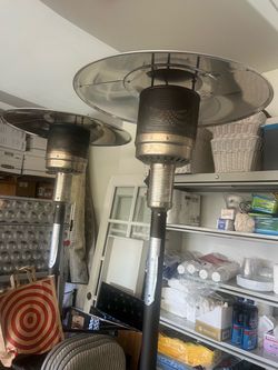 Outdoor heaters. Set of 2