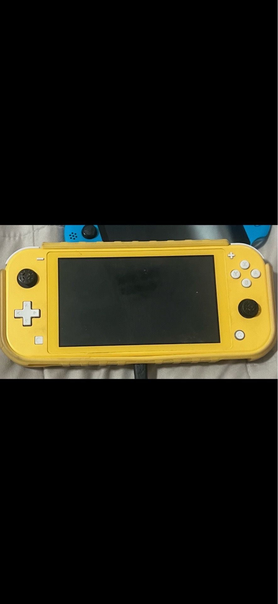 Nintendo switch light yellow