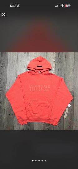 Coral essential hoodie Size L