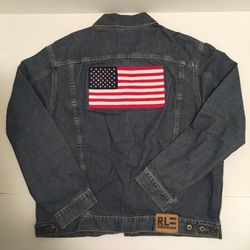 Polo Flag Denim Jacket, Xl ( Limited Edition) 