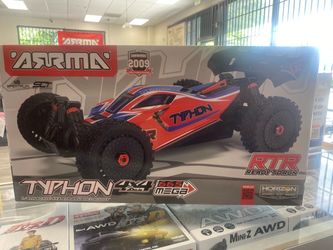 Arrma Typhon 4X4 1/8 665 Mega Brushed Buggy