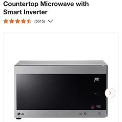 LG nanochef Microwave 