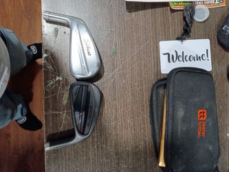 New Titleist U505 leftie iron heads cnd Cobra King Tour rightie Heads