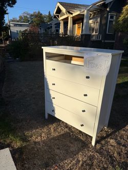Free White Dresser