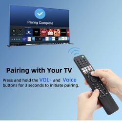 Para voz remota de TV Sony, repuesto para control remoto Sony Bravia TV para todos los televisores LED