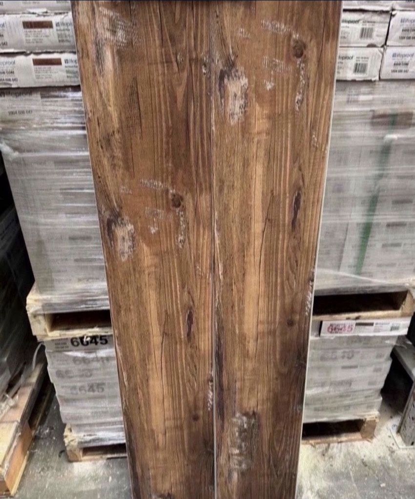 Lifeproof Heirloom Pine 22 MIL x 8.7 in. W x 48 in. L Click Lock Waterproof Luxury Vinyl Plank Flooring (20.06 sqft/case)