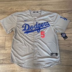 Men’s LA Dodgers Freddie Freeman Gray Stitched Jersey, S To 4xl 