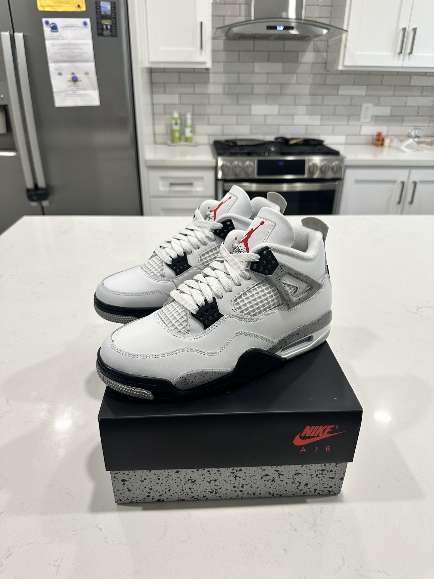 Jordan 4 White Cement $300 Size 9 Last One!
