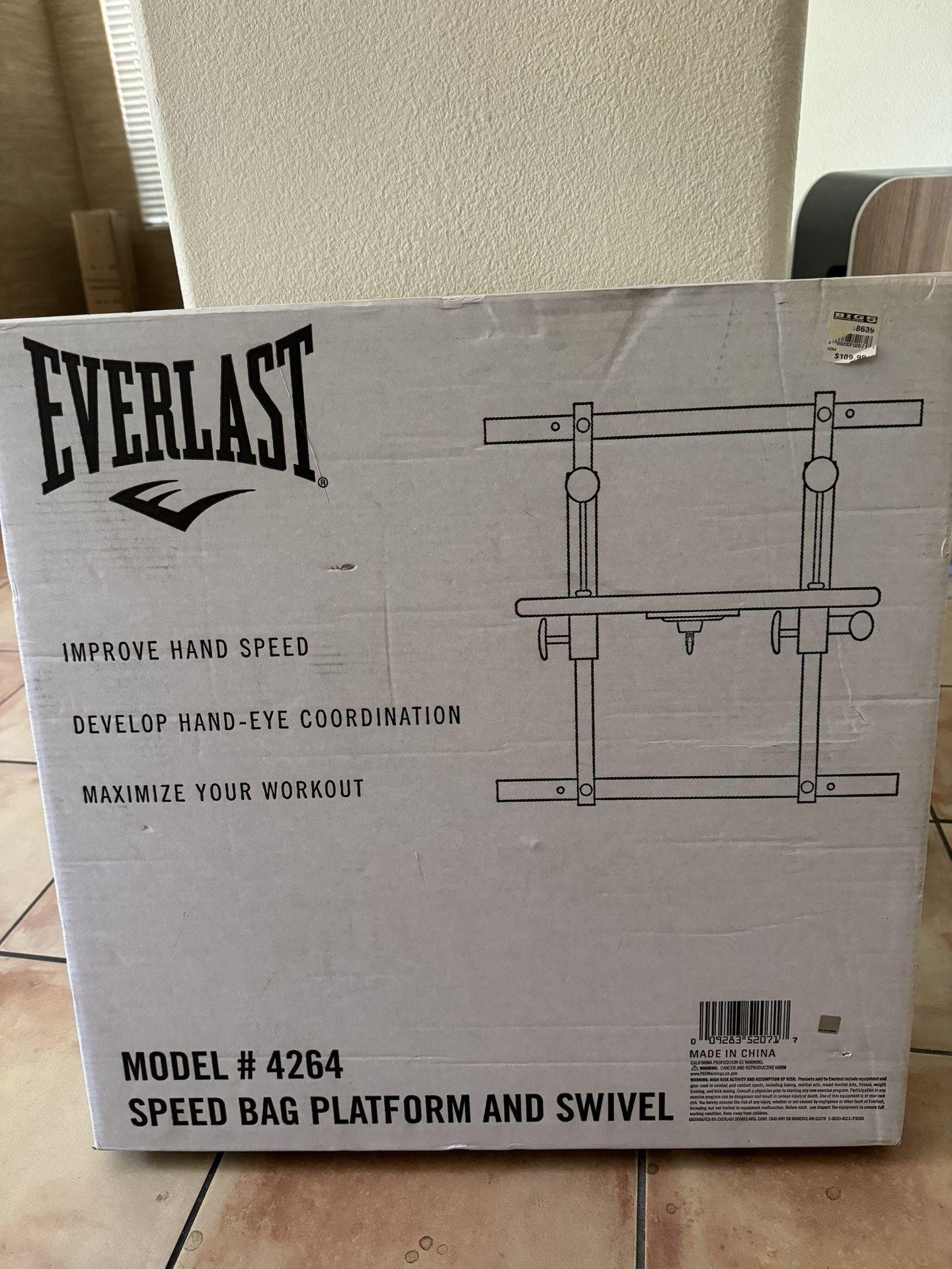 Everlast Speed Bag Platform And Swivel 