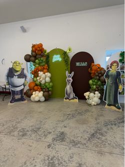 Shrek cut outs