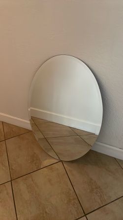 Oval Mirror 36” x 24”