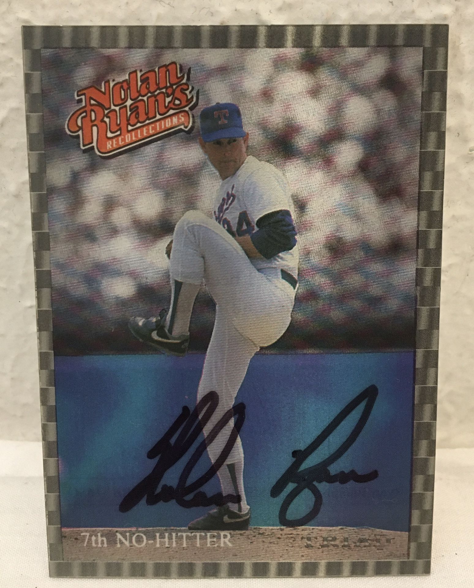 Nolan Ryan live autographed 1993 Whataburger baseball card $25