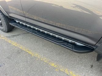 Genuine Toyota 4Runner Trail Edition Black Running Boards