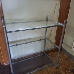 Cool Glass Shelves Stand