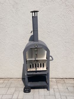 🔥 Wood-Fired Outdoor Pizza Oven & Grill – Excellent Condition 🔥