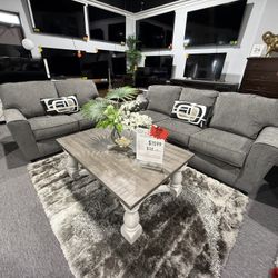 2 Pc Sofa And Loveseat 