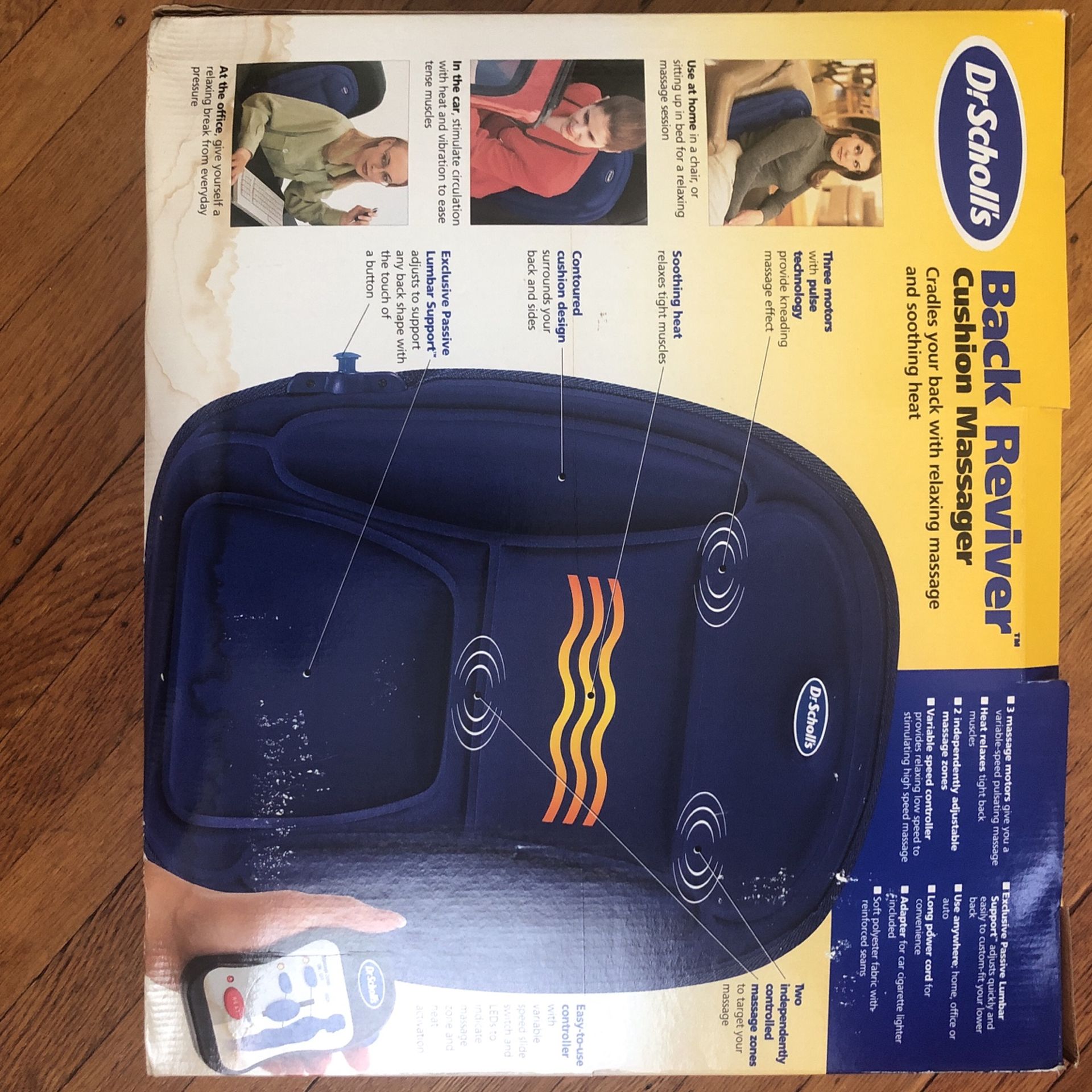 Dr. Scholl's Back Reviver Cushion Massager for Sale in Brooklyn, NY - OfferUp Dr. Scholl's Back Reviver Cushion Massager for Sale in Brooklyn, NY - OfferUp