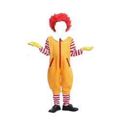 Child Size Ronald McDonald Costume 