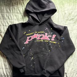 Pink Spider Hoodie