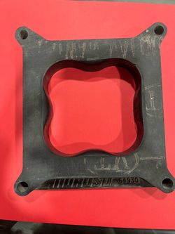 Moroso carburetor spacer