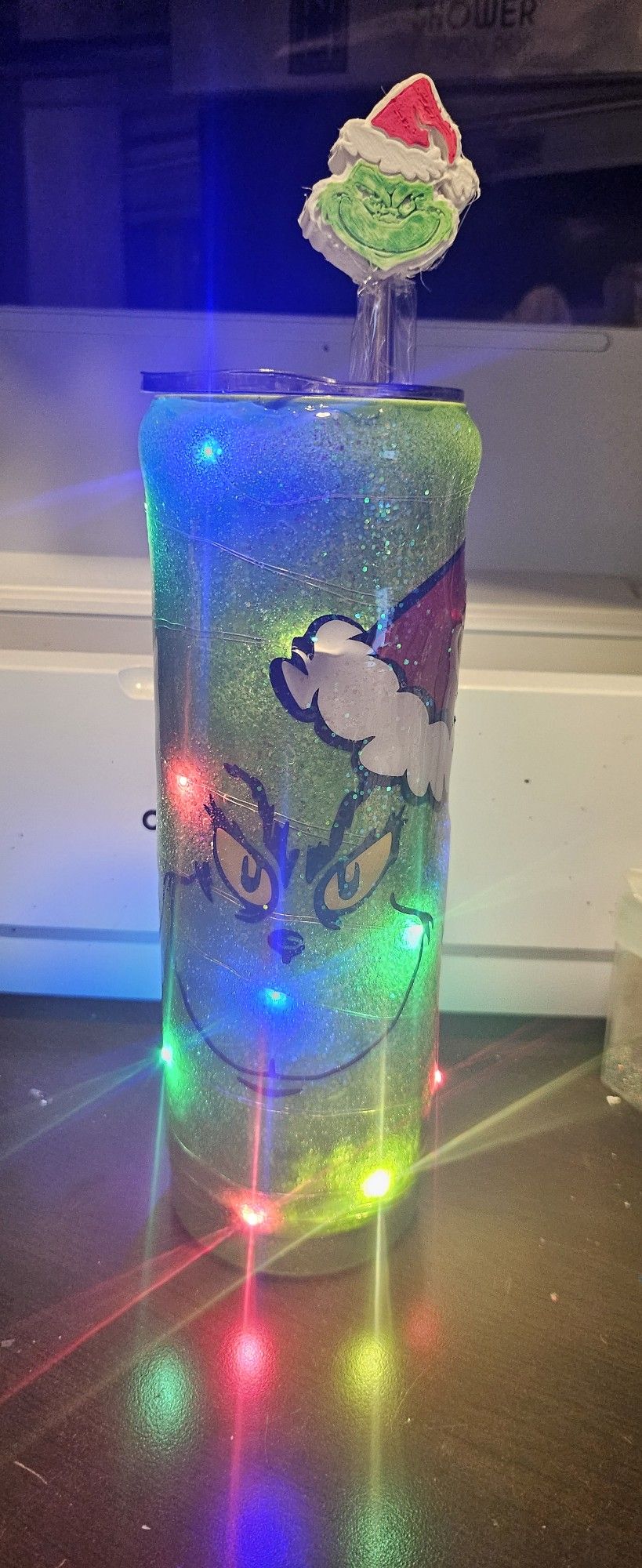 Grinch LED TUMBLER 