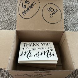 Wedding Thank You Cards