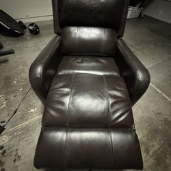 Leather Power Recliner