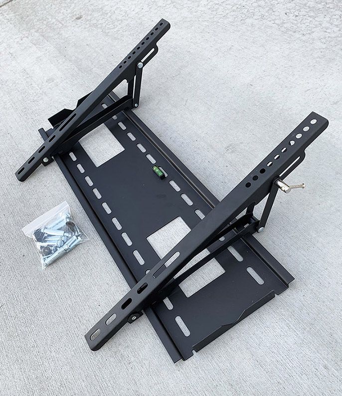 (New in Box) $25 Large Heavy-Duty TV Wall Mount 50”-80” Slim Television Bracket Tilt Up/Down, Max weight 165lbs 