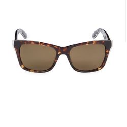 Kate spade 53MM Jenae Square Sunglasses in brown brand new with case/cloths