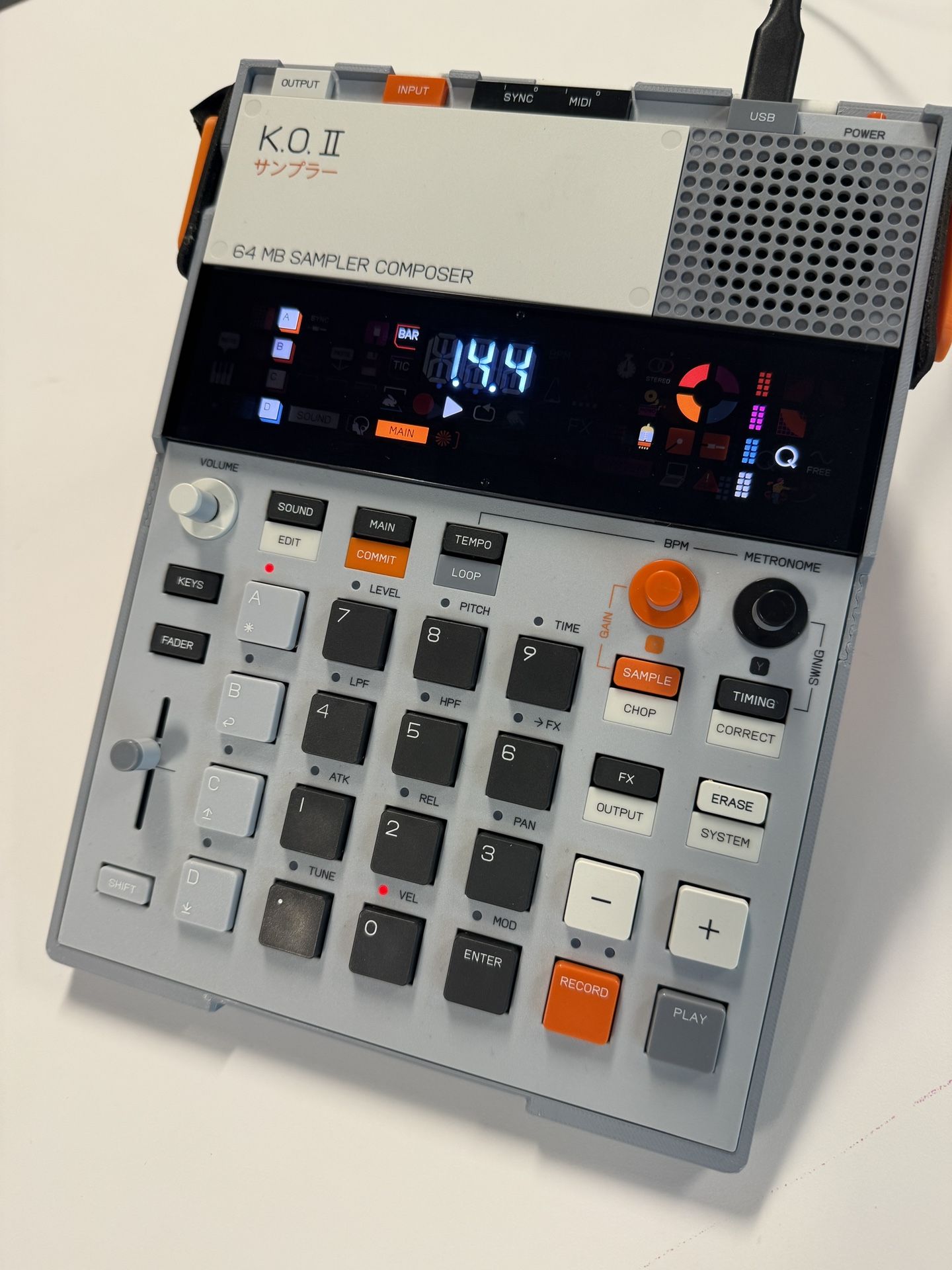 Teenage Engineering EP–133 K.O. II + Carrying case $275 OBO