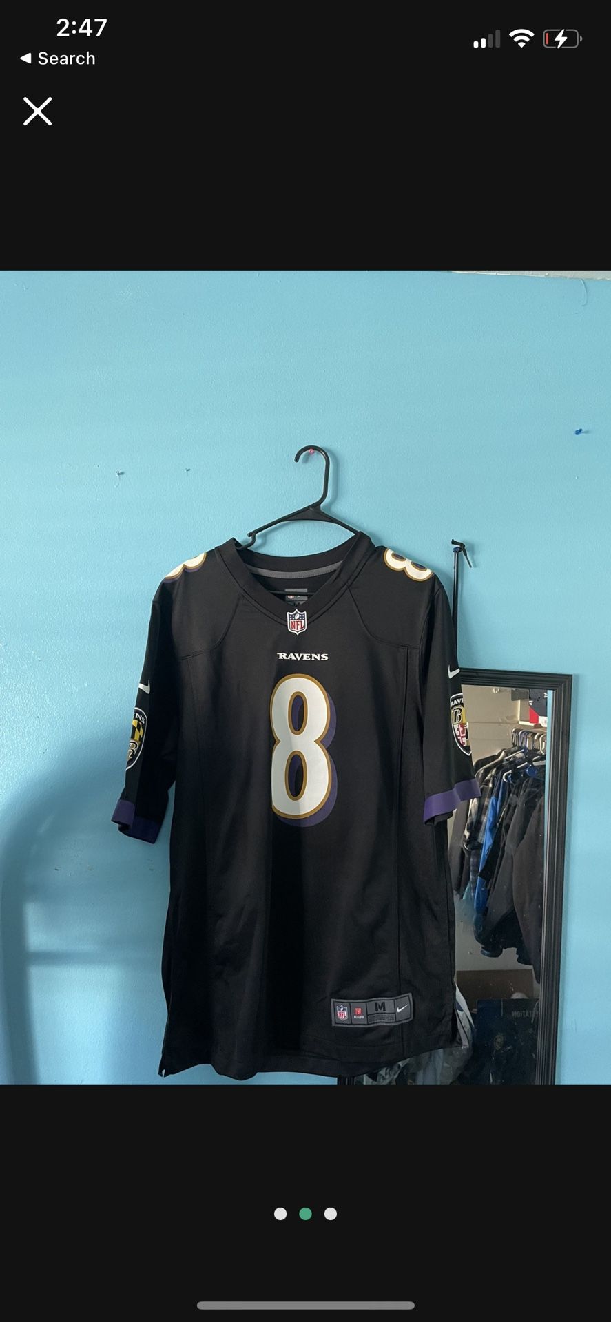 Lamar Jackson Jersey • Black & Purple for Sale in Ocala, FL - OfferUp