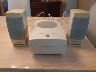 Gateway 2000 Altec Lansing ACS410 speakers  with subwoofer