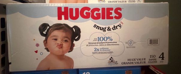 Huggies snug & Dry Size 4