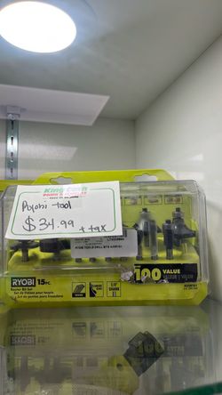 Ryobi 15-Piece Router Bit Set