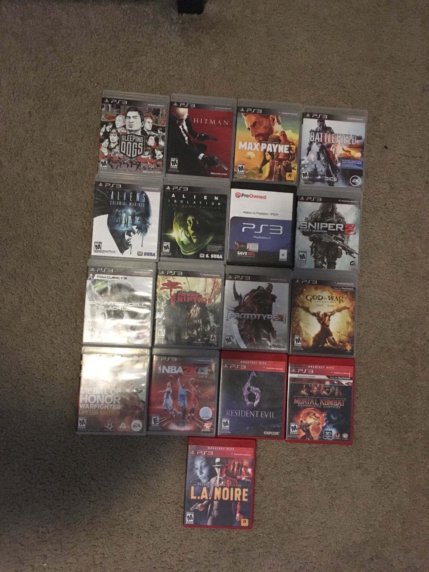 PS3 Games for sale