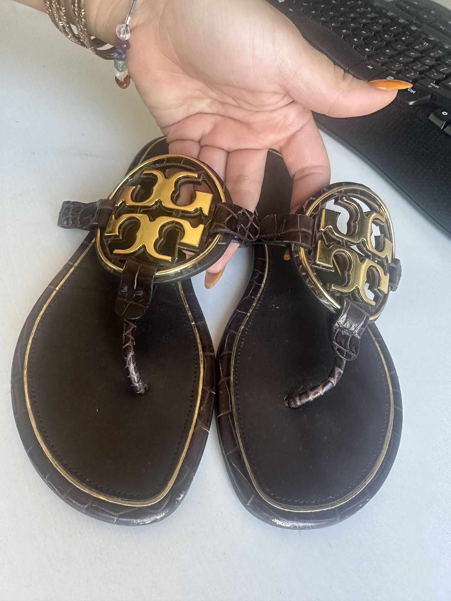 tory burch sandals 9.5