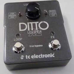 TC Electronic Ditto X2 Looper Pedal Guitar Effect Looping Electronics
