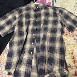 polo ralph lauren button down short sleeve men’s medium 