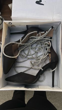 Black dress heel