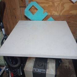 X2 Marble top table no chairs$100 each